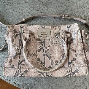 Cole Haan Purse Snake Skin Crossbody